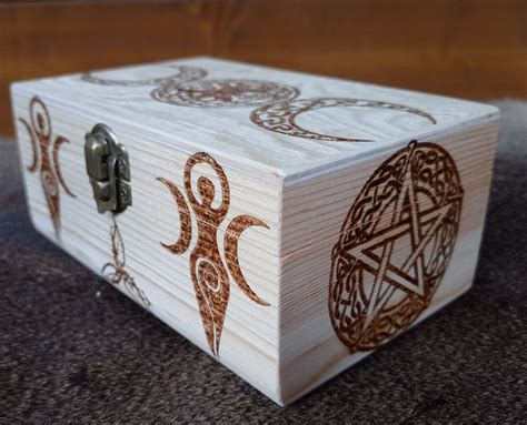 wiccan metal box|Boxes & Chests at All Wicca Magickal Supplies.